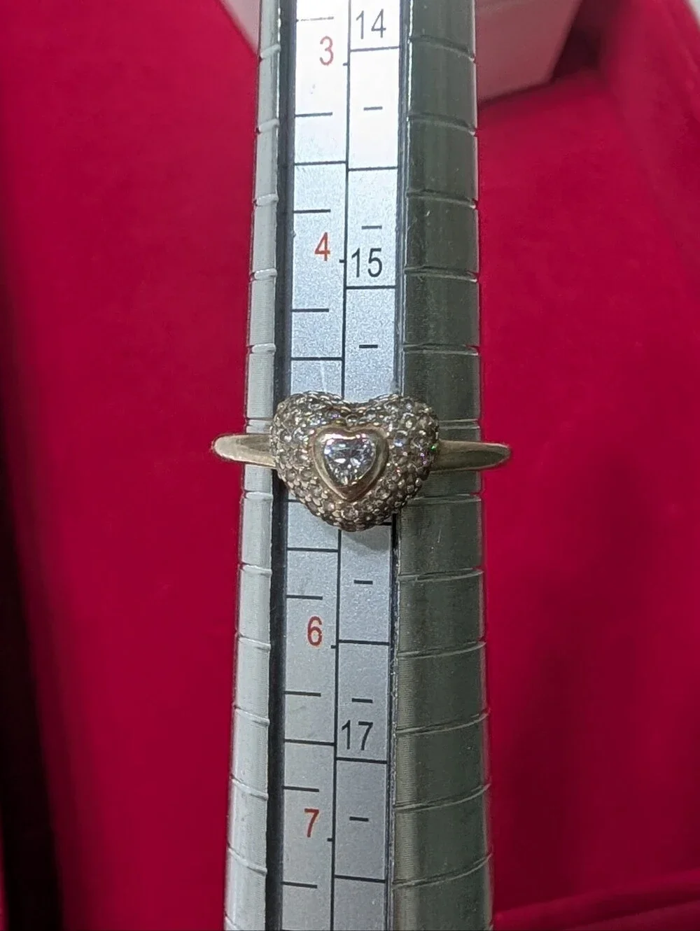 Pandora Sterling Silver In My Heart Ring